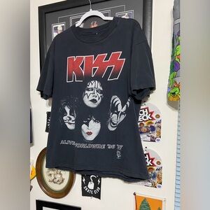 Vintage kiss alive worldwide 1996 97 tour band tee